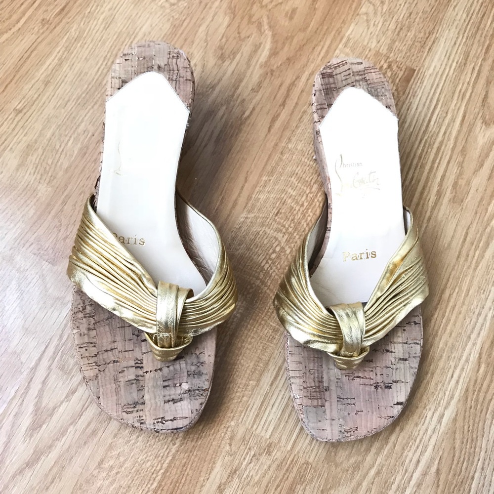 Authentic CHRISTIAN Louboutin Sandals